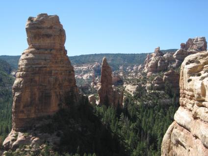 Cliff formations at Bears Ears National Monument