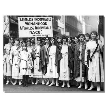 white suffragettes